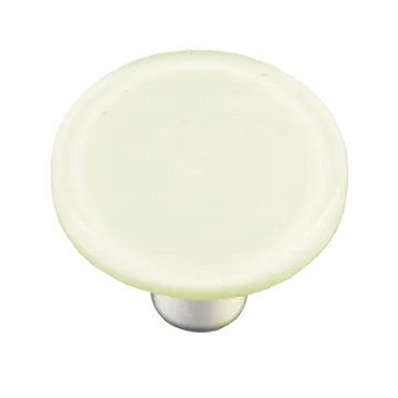 White Round Knob