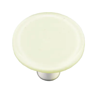 White Round Knob