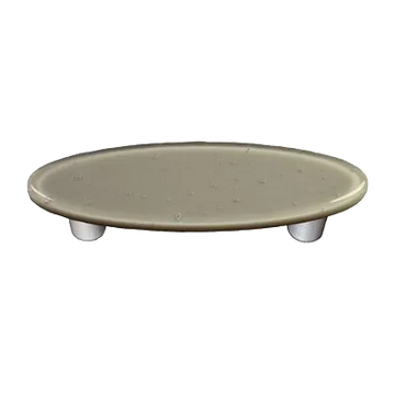 Deco Grey Oval Pull