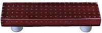 Bubbles Deep Red Rectangle Pull