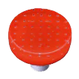 Bubbles Orange Circle Knob