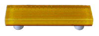 Bubbles Pumpkin Orange Rectangle Pull