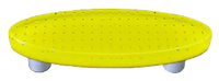 Bubbles Sunflower Yellow Oval Pull