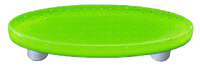 Bubbles Spring Green Oval Pull