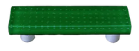 Bubbles Dark Forest Green Rectangle Pull