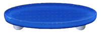 Bubbles Egyptian Blue Oval Pull
