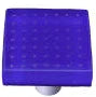 Bubbles Deep Cobalt Blue Circle Knob