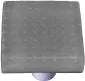 Bubbles Deco Gray Circle Knob