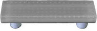 Bubbles Deco Gray Rectangle Pull
