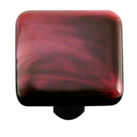 Swirl Collection Dark Cranberry Knob