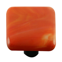 Swirl Collection Red White Knob