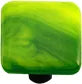 Swirl Collection Yellow Opal Deep Forest Green Knob