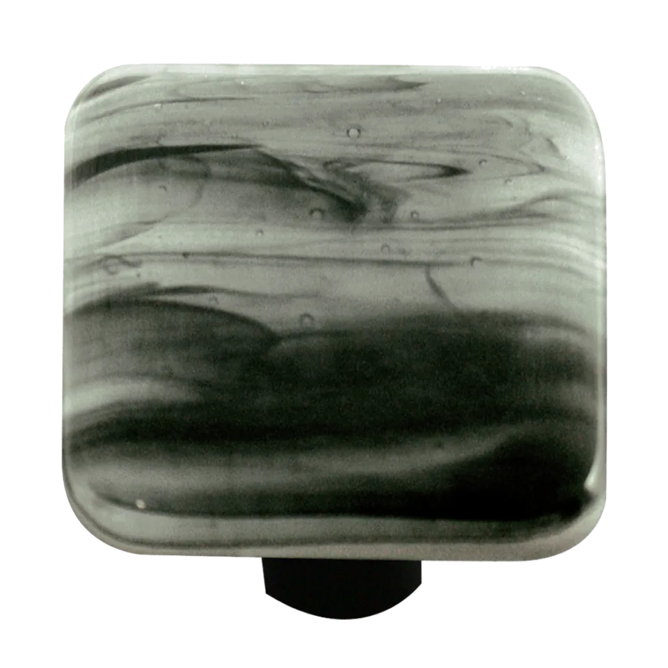 Swirl Collection Black and White Knob