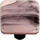 Swirl Collection Petal Pink with Black Knob