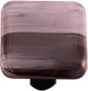 Black Swirl Dusty Lilac Knob