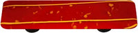 Mardi Gras Collection Yellow and Red Pull