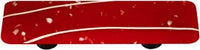 Mardi Gras Collection White with Red Pull