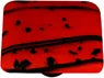 Mardi Gras Collection Black with Red Knob