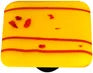 Mardi Gras Collection Red and Sunflower Yellow Knob