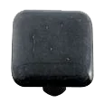 Metallic Collection Silver Irid Knob