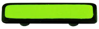 Border Collection Spring Green Pull with Black