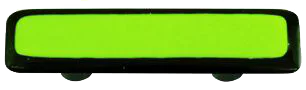 Border Collection Spring Green Pull with Black