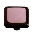 Border Collection Dusty Lilac Knob with Black