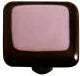 Border Collection Dusty Lilac Knob with Black