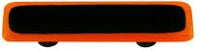 Opal Orange Border Black Pull. Alum Post