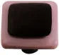 Border Collection Dusty Lilac and Black Knob