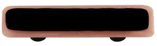 Dusty Lilac Border Black Pull. Alum Post