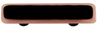 Dusty Lilac Border Black Pull. Alum Post