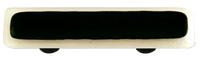 White Border Black Pull. Alum Post