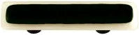 White Border Black Pull. Alum Post