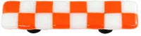 Li'l Squares Opal Orange and White Pull