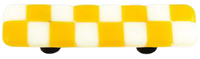 Li'l Squares Sunflower Yellow and White Pull