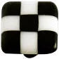 Li'l Squares Black and White Knob