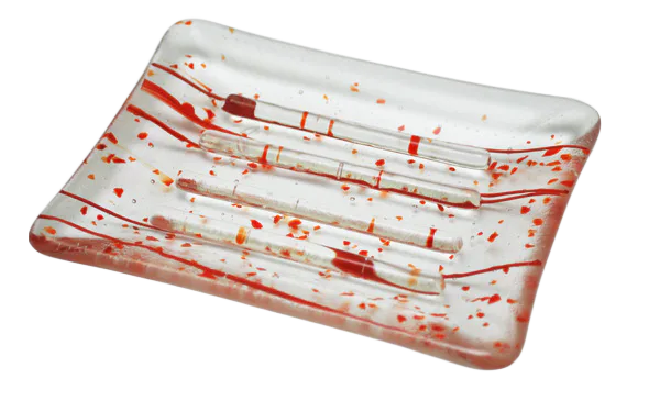 Mardi Gras Collection Red Soap Dish