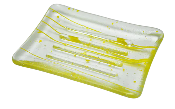 Mardi Gras Collection Yellow Soap Dish