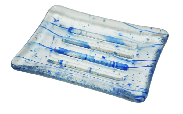 Mardi Gras Collection Blue Soap Dish