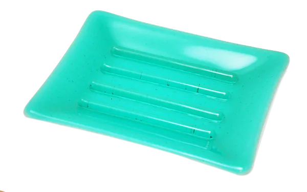 Solids Collection Aqua Soap Dish