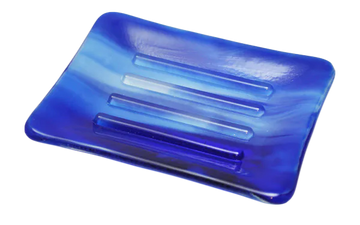 Swirl Collection Cobalt Blue Soap Dish