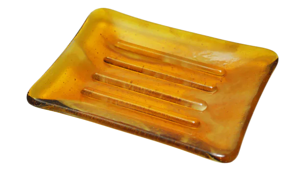 Swirl Collection Amber Soap Dish
