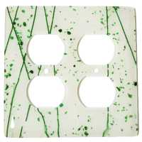 Plate Configuration-Double Duplex Outlet
