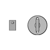 IP205 Privacy Mortise Bolt