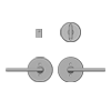Privacy Mortise Bolt/Spring Latch