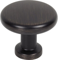 Weser 1-3/8'' diam Mushroom Knob 410DBAC