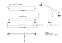 Davis 12'' cc Bar Pull 387-12PC