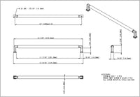 Ogden 305 mm cc Bar Pull 929-305MB