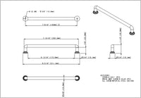 Davis 192 mm cc Bar Pull 387-192BG